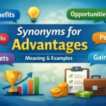 synonyms for advantages