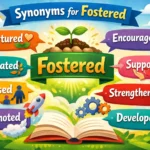 synonyms for fostered