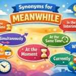 synonyms for meanwhile