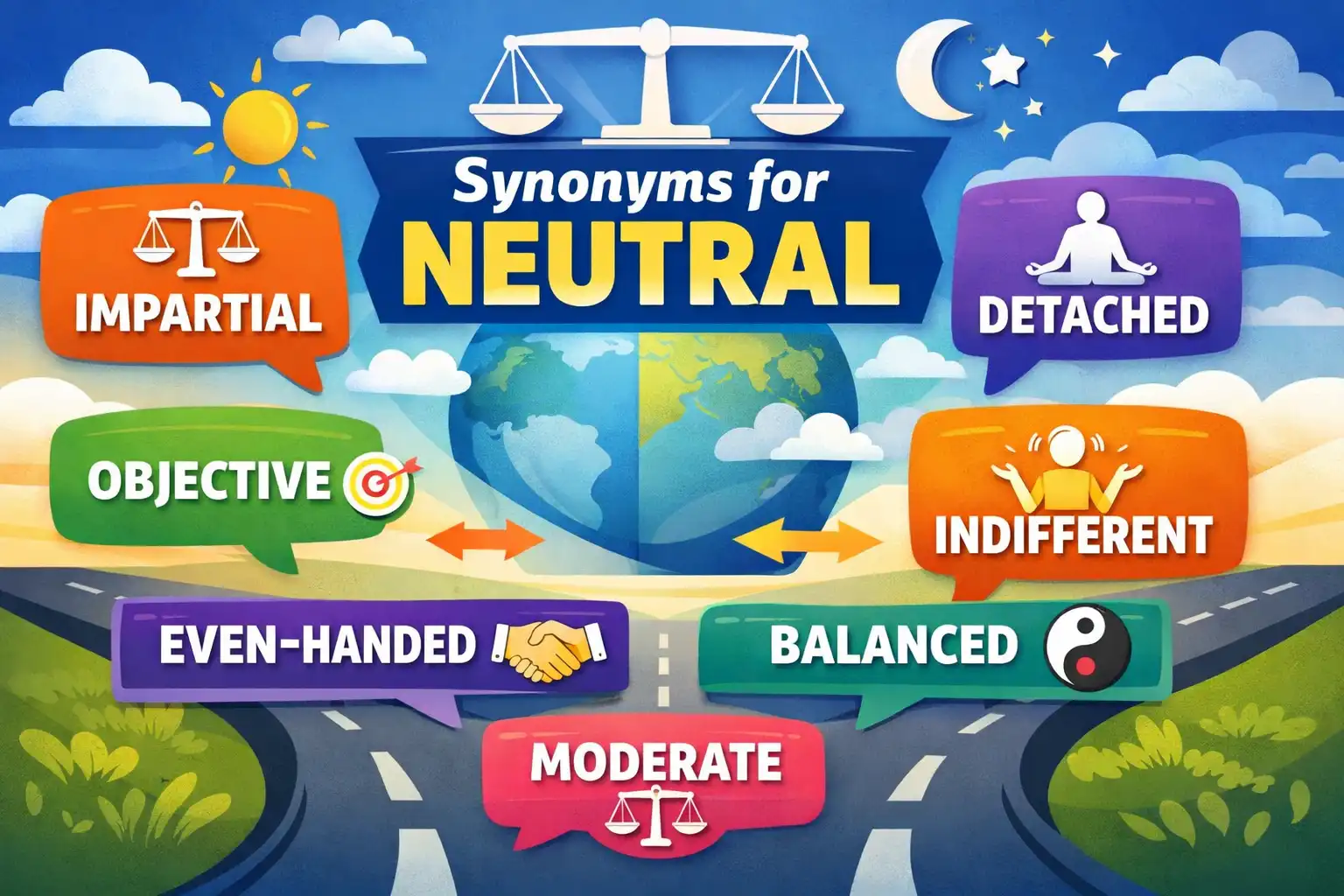 synonyms for neutral