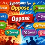 synonyms for oppose