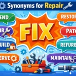 synonyms for repair