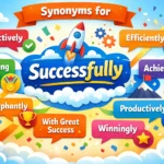 synonyms for successfully