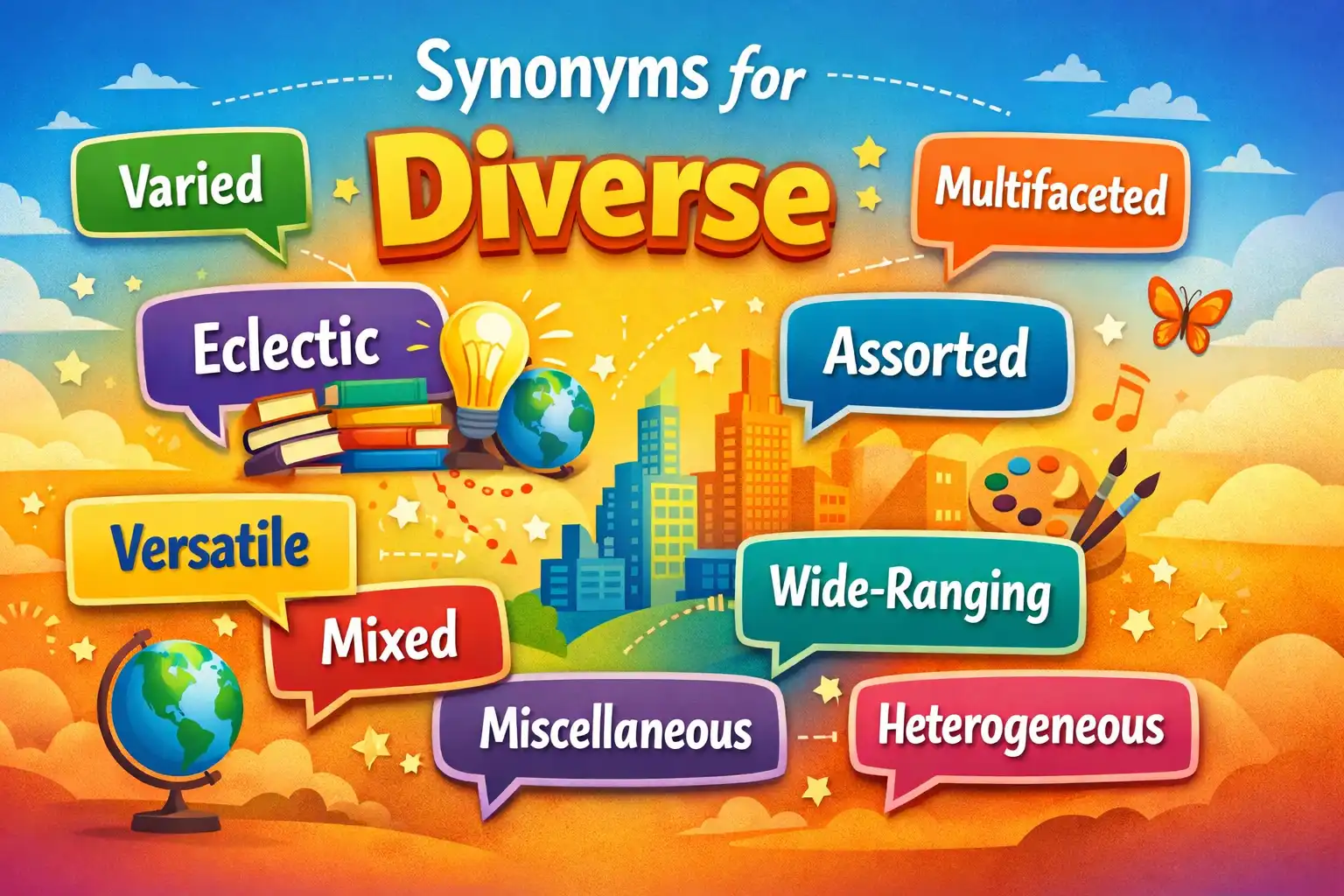 synonyms of eclectic