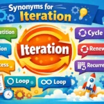 synonyms of iteration