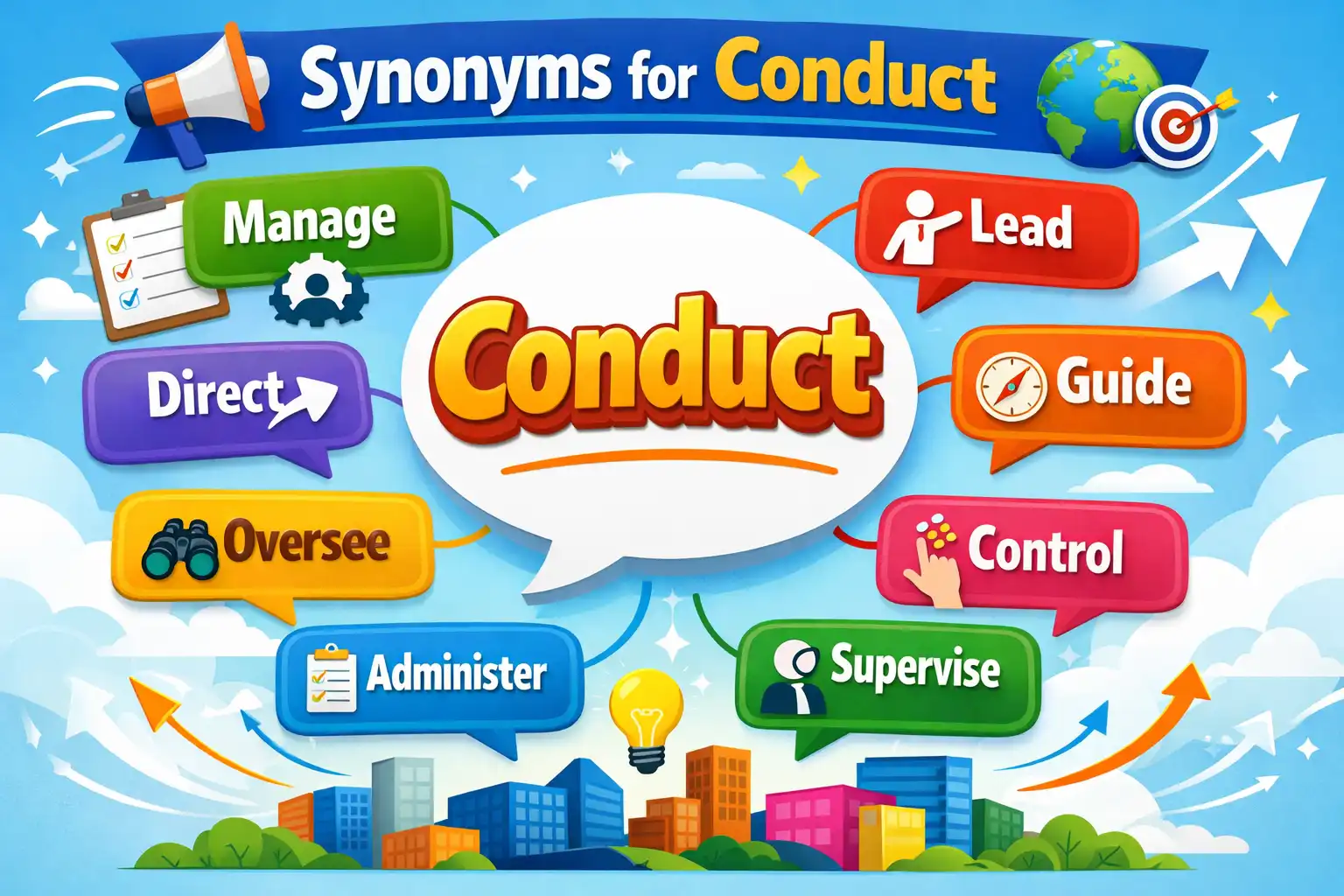 synonyms for conduct