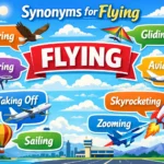 synonyms for flying