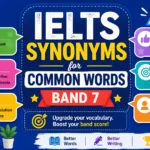 IELTS synonyms for common words band 7