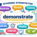 academic synonym for show in essays