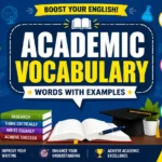 academic vocabulary words with examples