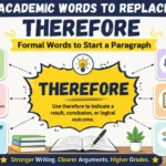 formal words to start a paragraph