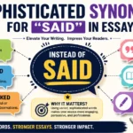 sophisticated synonyms for said in essays