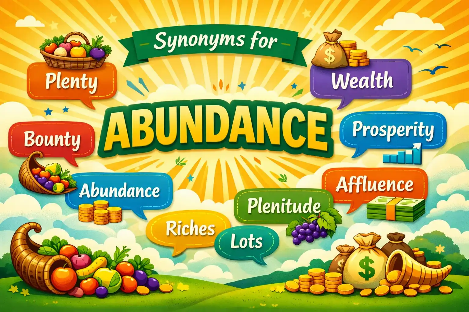 synonyms for abundance