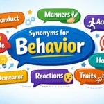 synonyms for behavior