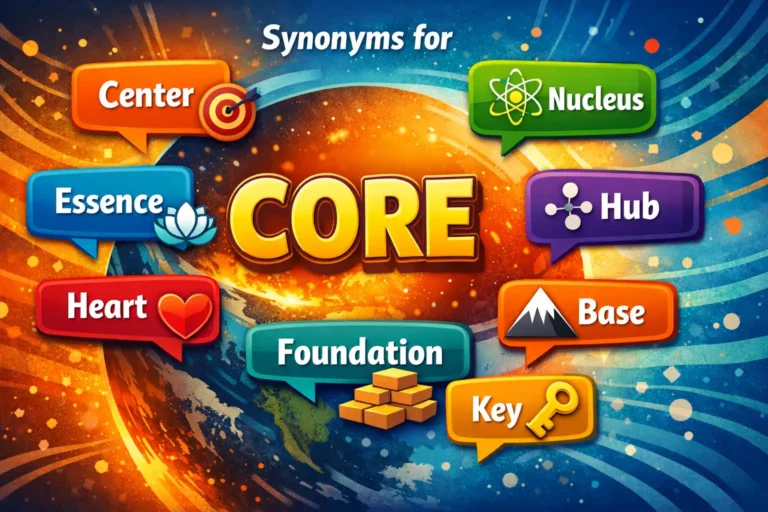 synonyms for core