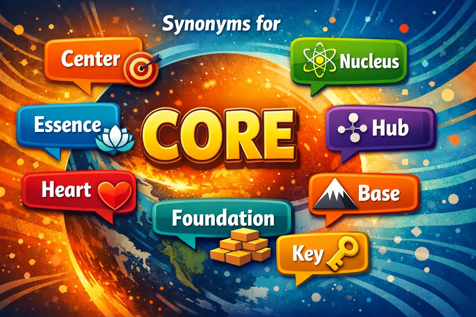 synonyms for core