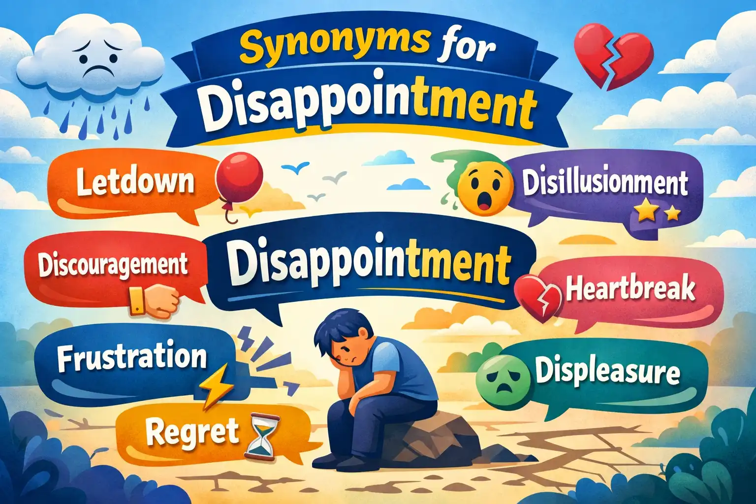 synonyms for disappointment