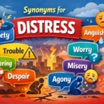 synonyms for distress