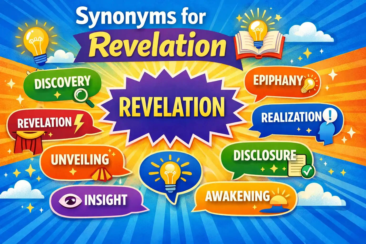 synonyms for revelation