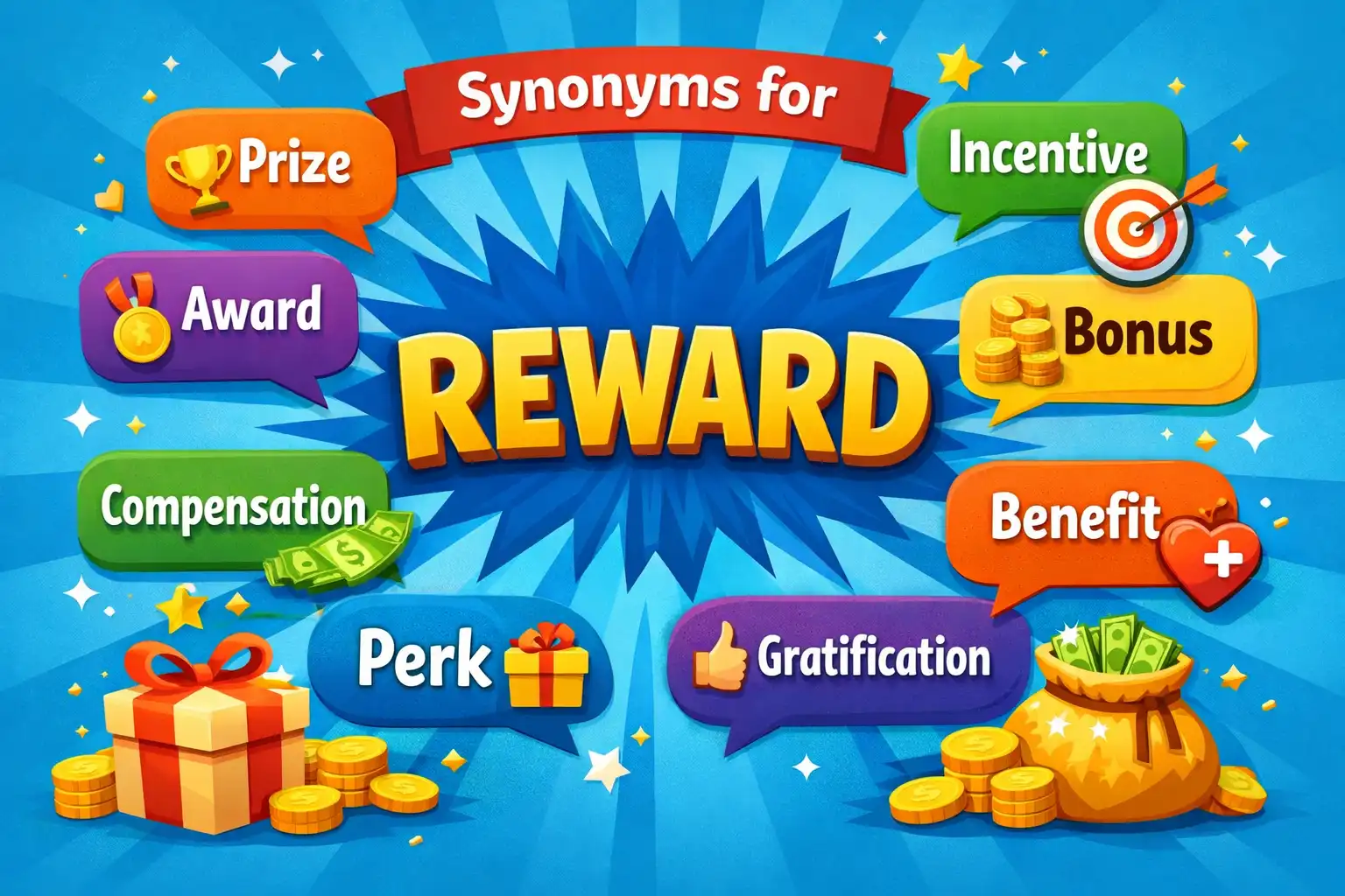 synonyms for reward