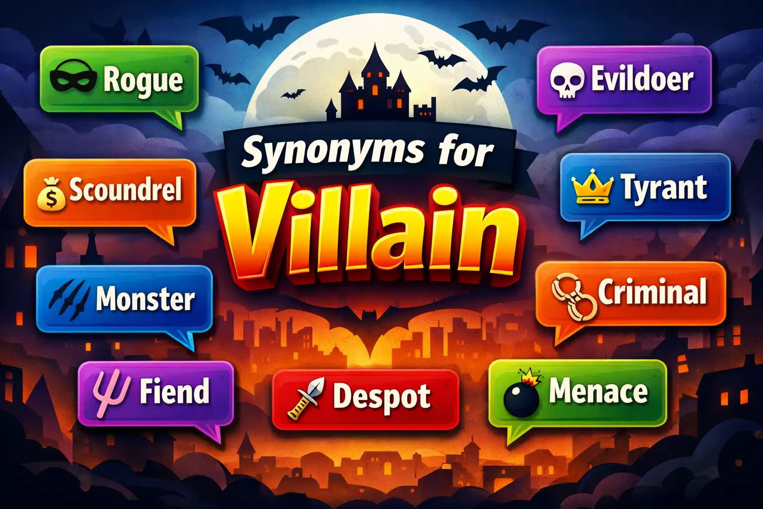 Synonyms for Villain (2026): Meaning, Examples, and Simple Alternatives or Usage Guide