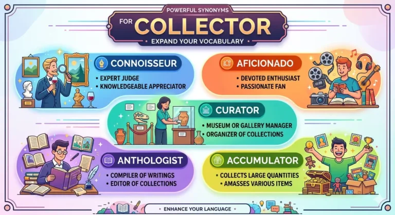synonyms for collector