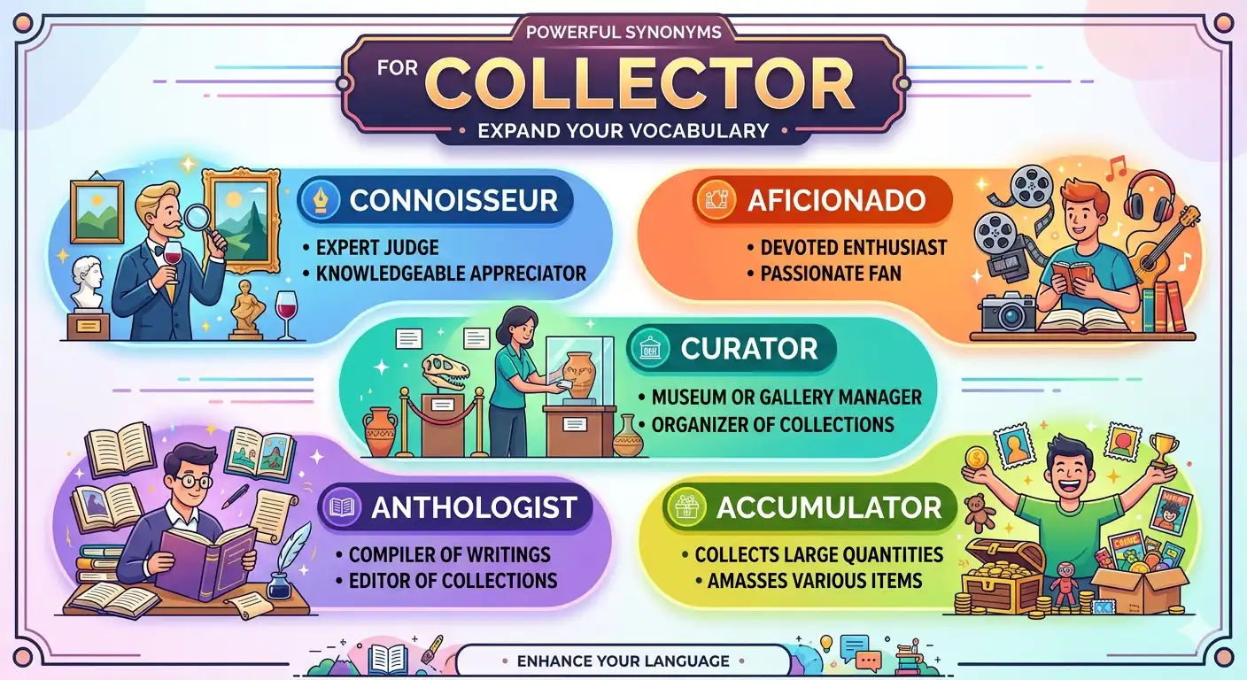synonyms for collector