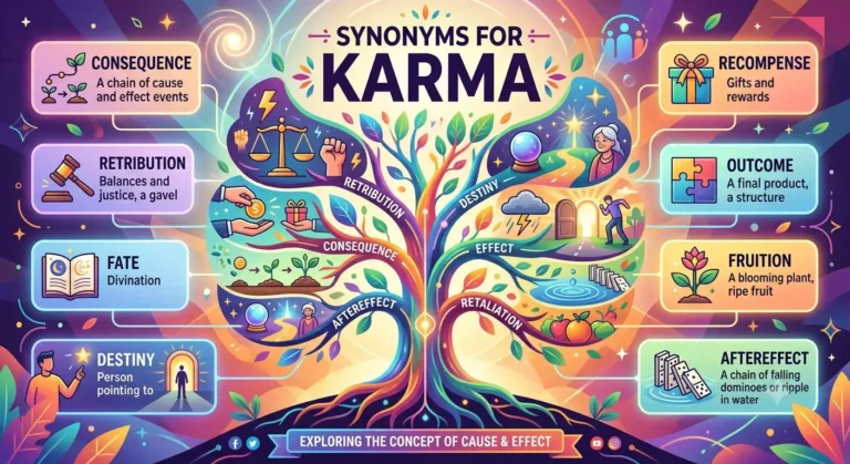 synonyms for karma