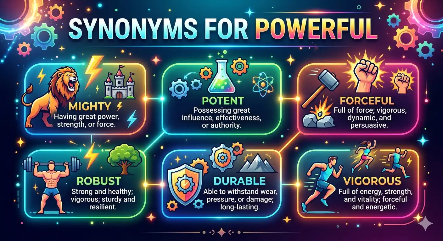 synonyms for powerful
