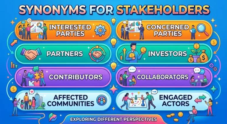 synonyms for stakeholders