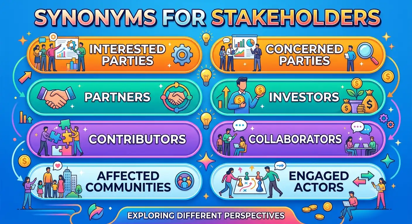 synonyms for stakeholders