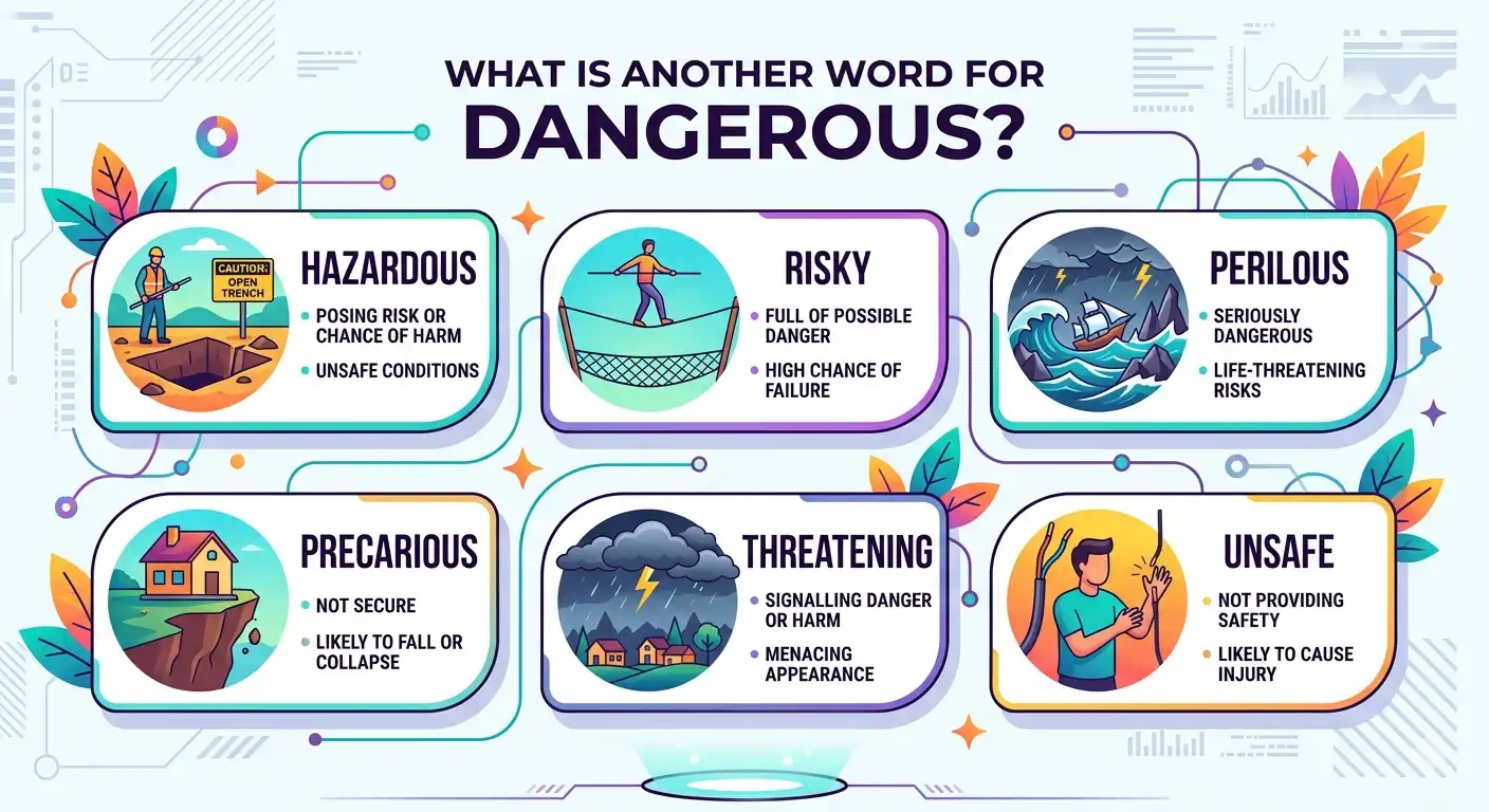what is another word for dangerous
