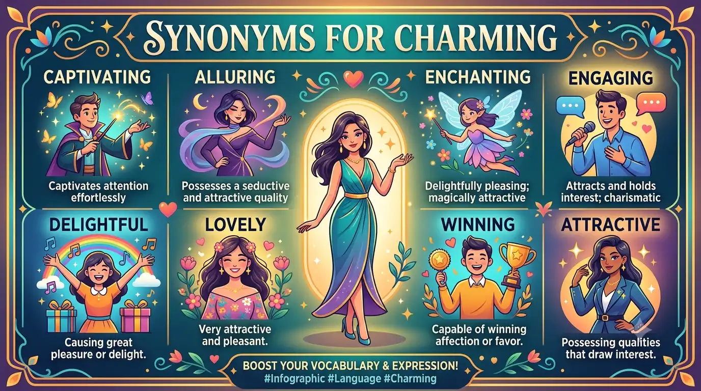 synonyms for charming