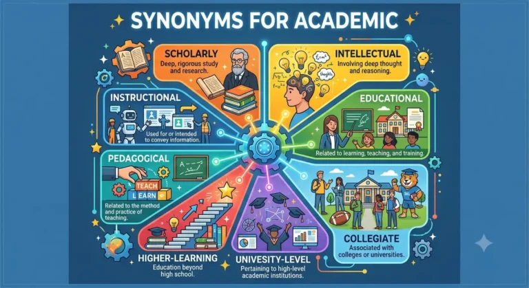 synonyms for academic
