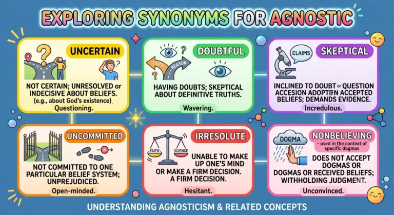 synonyms for agnostic