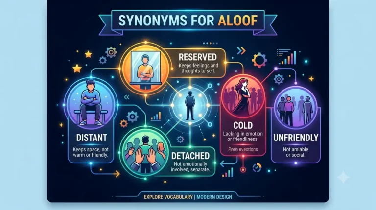 synonyms for aloof