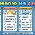 synonyms for alot