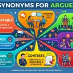 synonyms for argues