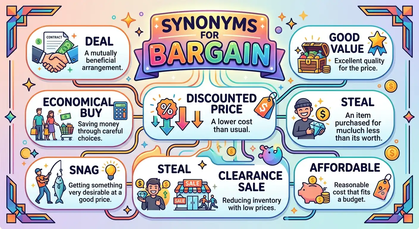 synonyms for bargain