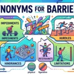 synonyms for barriers