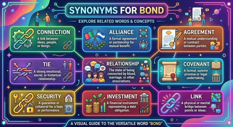 synonyms for bond