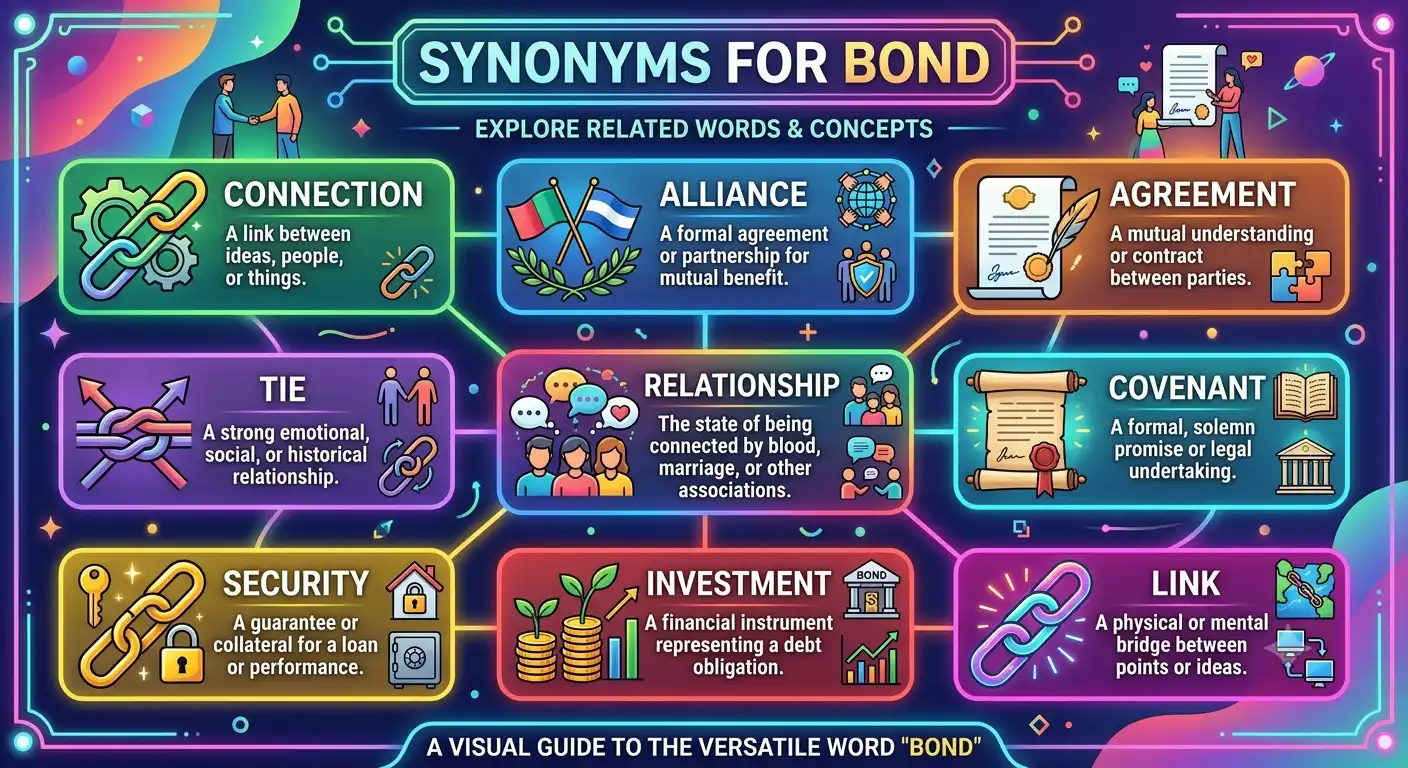 synonyms for bond