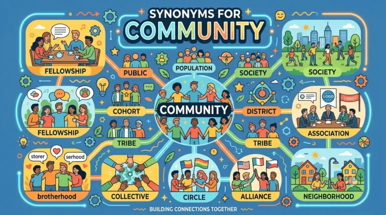 synonyms for community