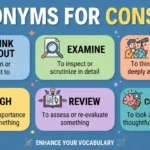 synonyms for consider