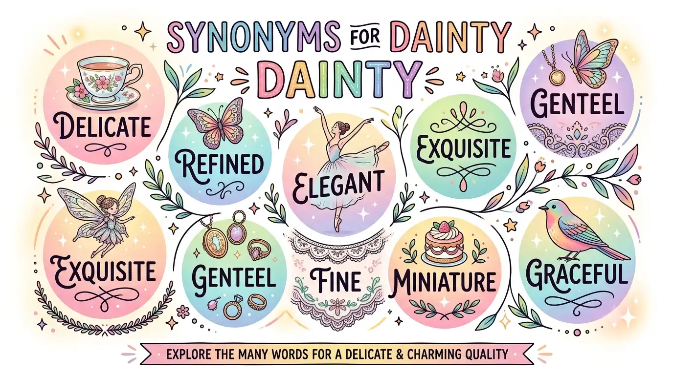 synonyms for dainty
