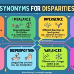 synonyms for disparities