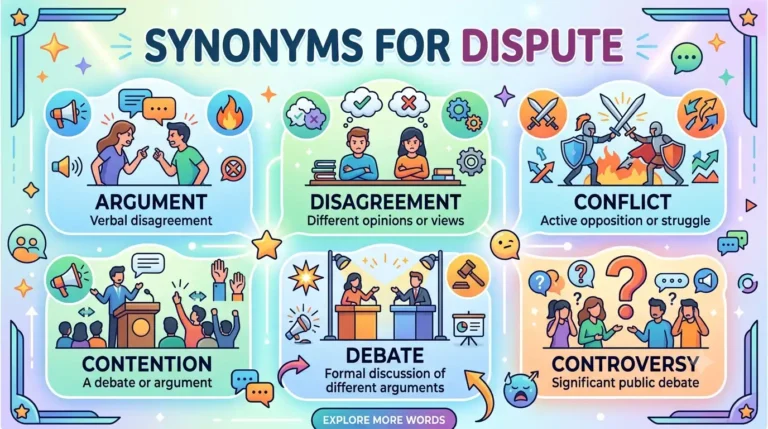 synonyms for dispute