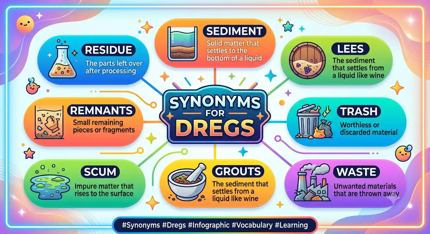synonyms for dregs
