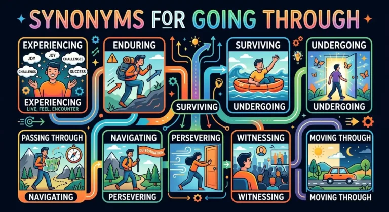 synonyms-for-going-through