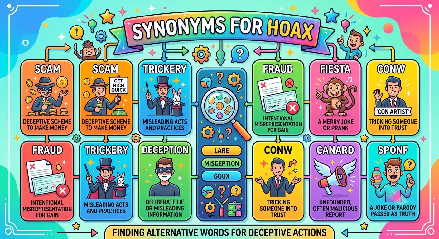 synonyms for hoax